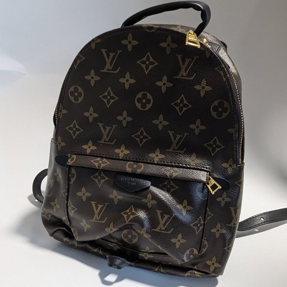 Faux Leather Backpack